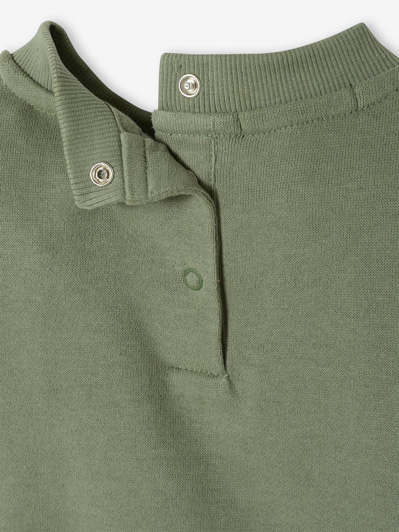 Sweat de Noël bébé vert sauge