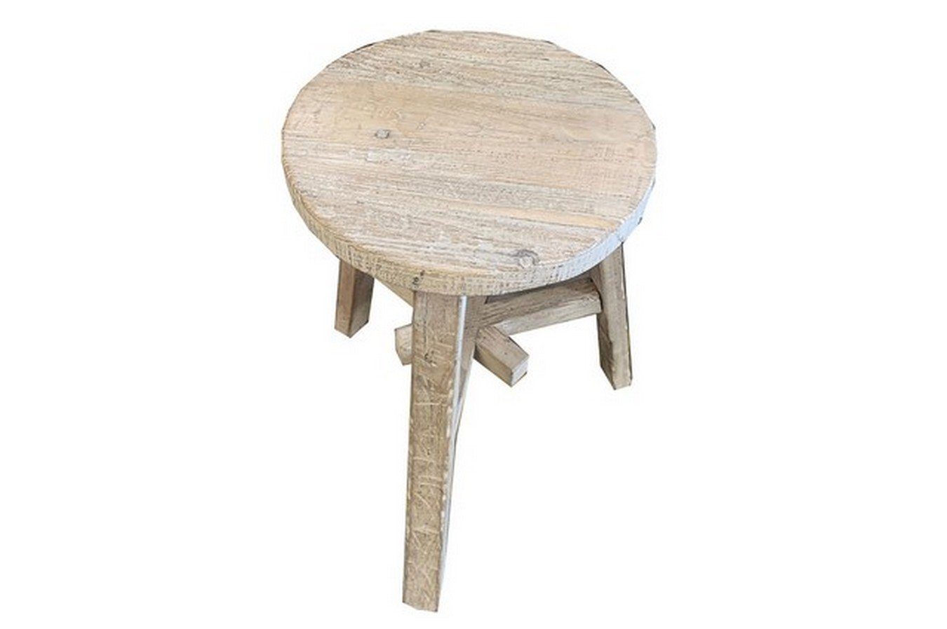 daslagerhaus living Bauernschrank Hocker Shanxi natur 50 cm