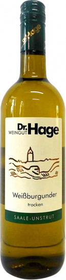 2022 Weißburgunder trocken - Weingut Dr. Hage GbR
