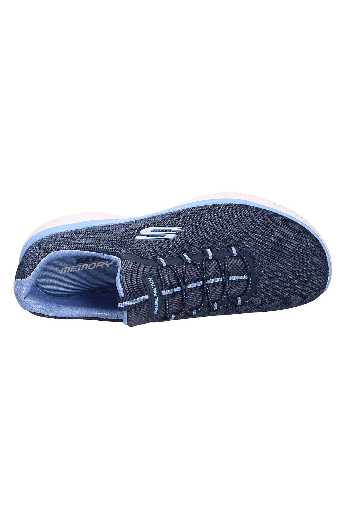 SKECHERS  Loafer - Blau - Flacher Absatz