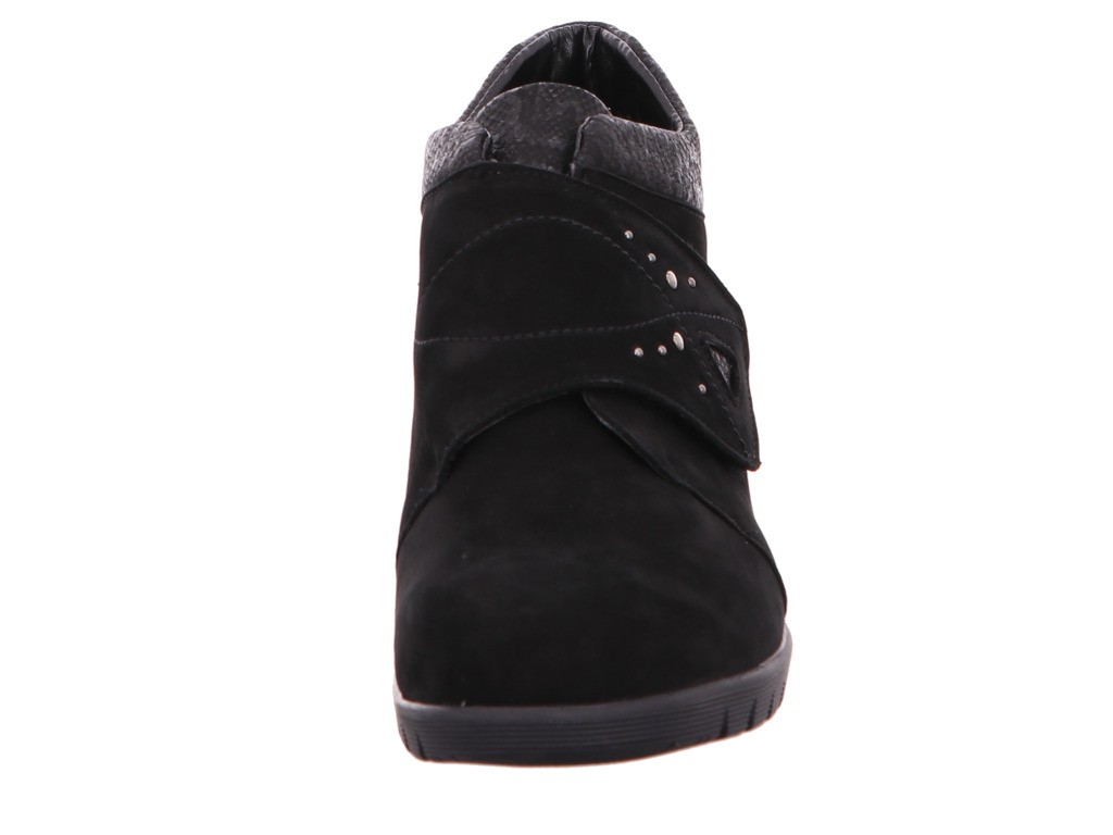 WALDLÄUFER Schnür-Stiefeletten schwarz DENVER SNAK
