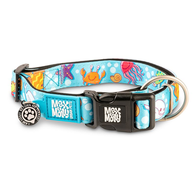Max & Molly Smart ID Halsband Blue Ocean