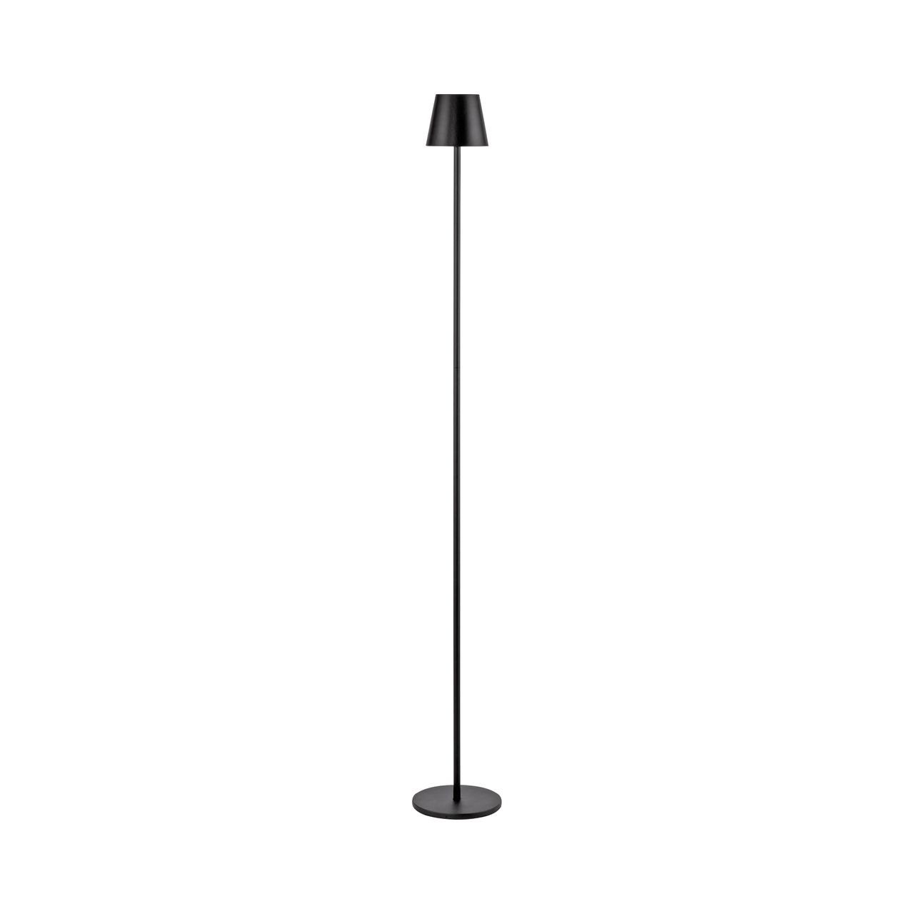 JUST LIGHT Akku-Stehleuchte EURIA, 1x LED-Board/2,50Watt/3000Kelvin, IP54, Schwarz