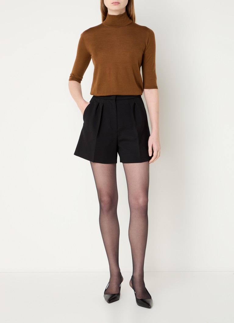 MaxMara Cecina τοπ από λεπτό πλεκτό παρθένο μαλλί