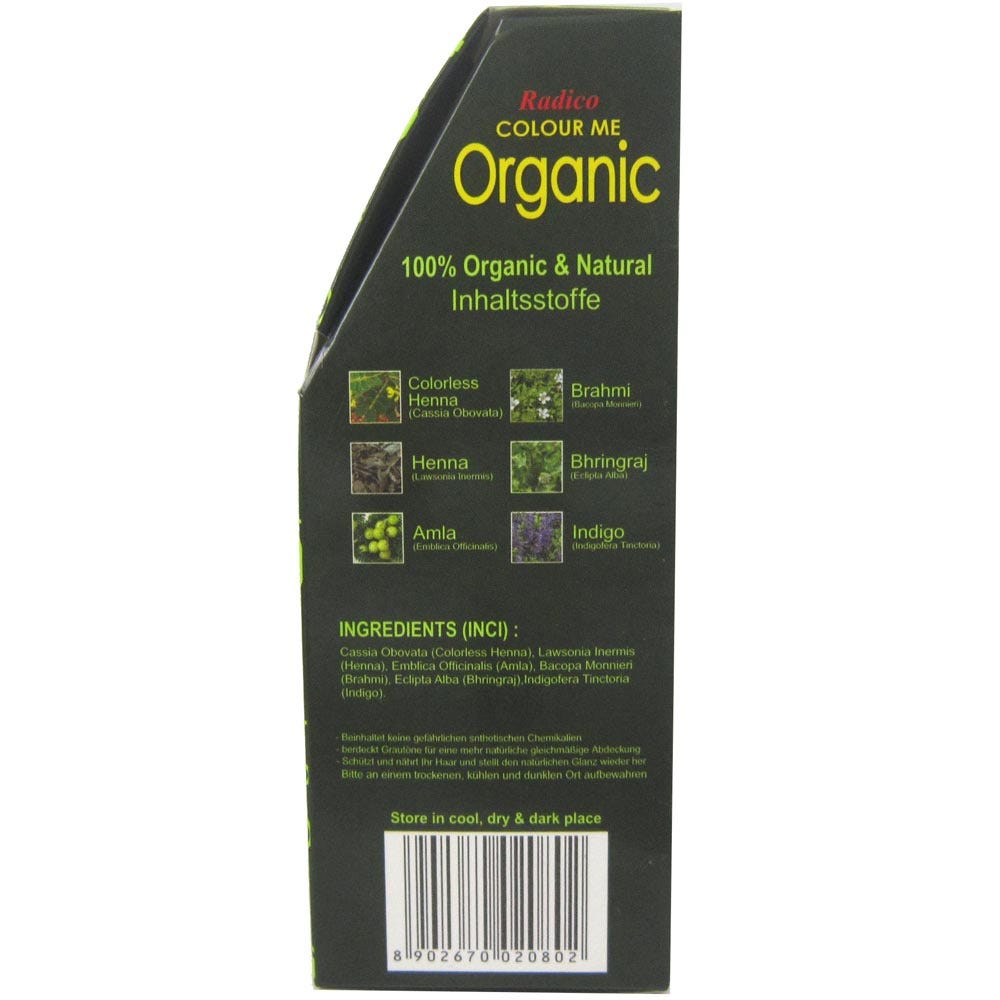 Radico Colour Me Organic Light Reddish Blonde 100 g
