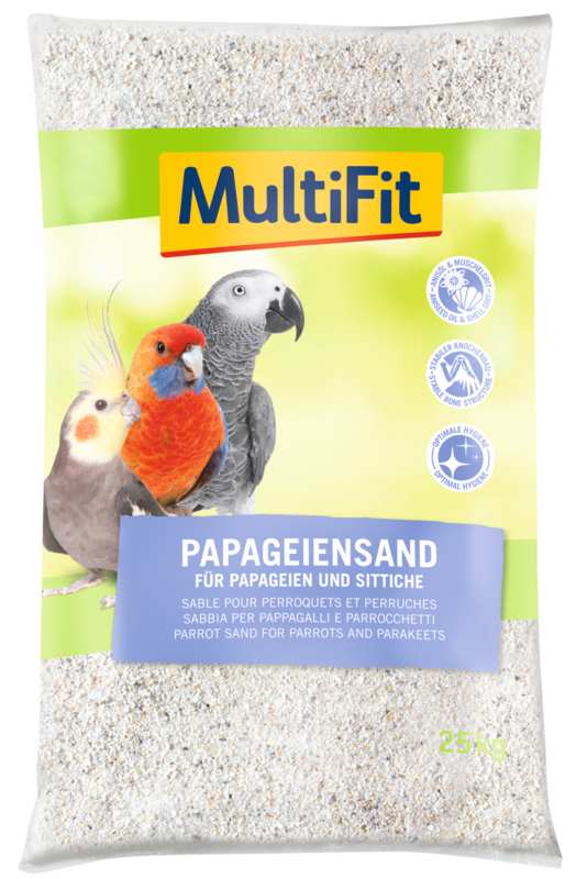 MultiFit Streu & Sand MultiFit Papageiensand 25 kg