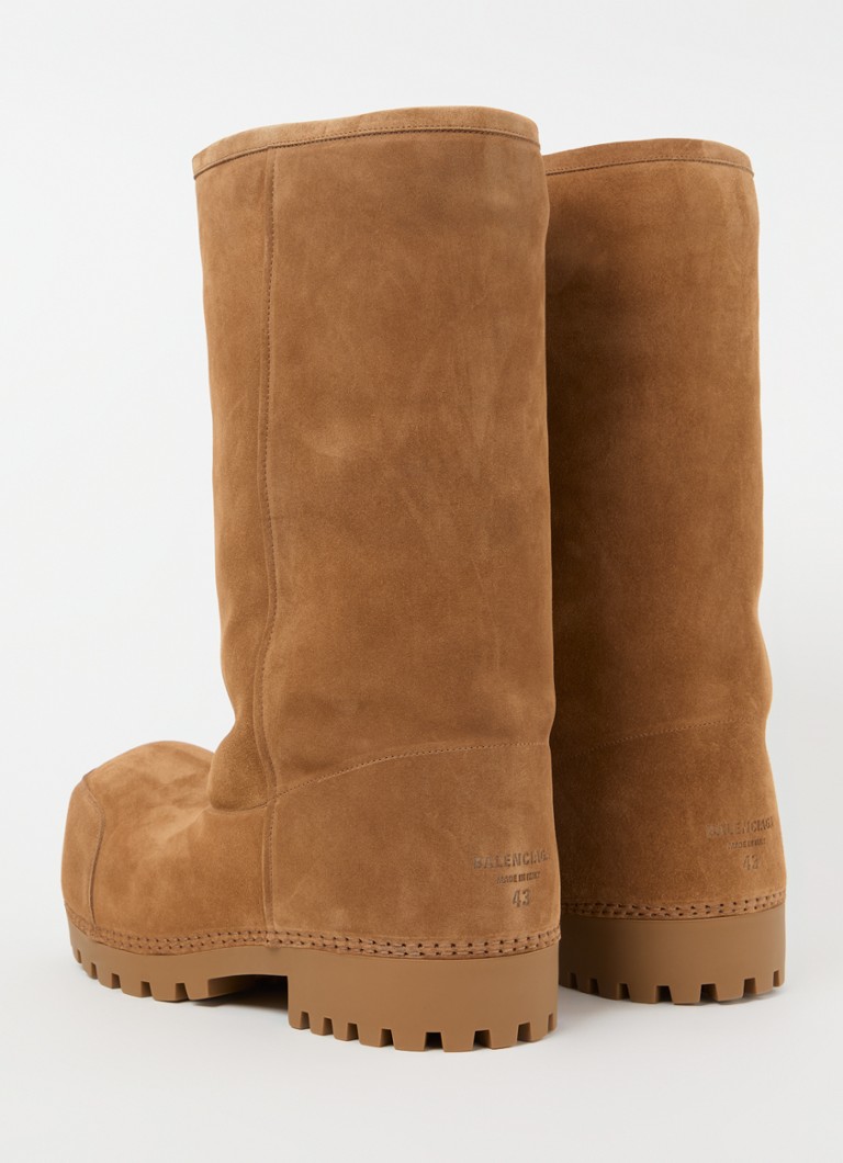 Balenciaga Alaska zābaki no teļa zamšādas