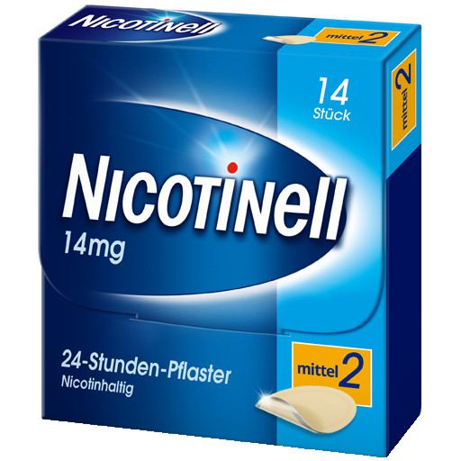 NICOTINELL 14 mg/24-Stunden-Pflaster 35mg  14 St  Pflaster, transdermal