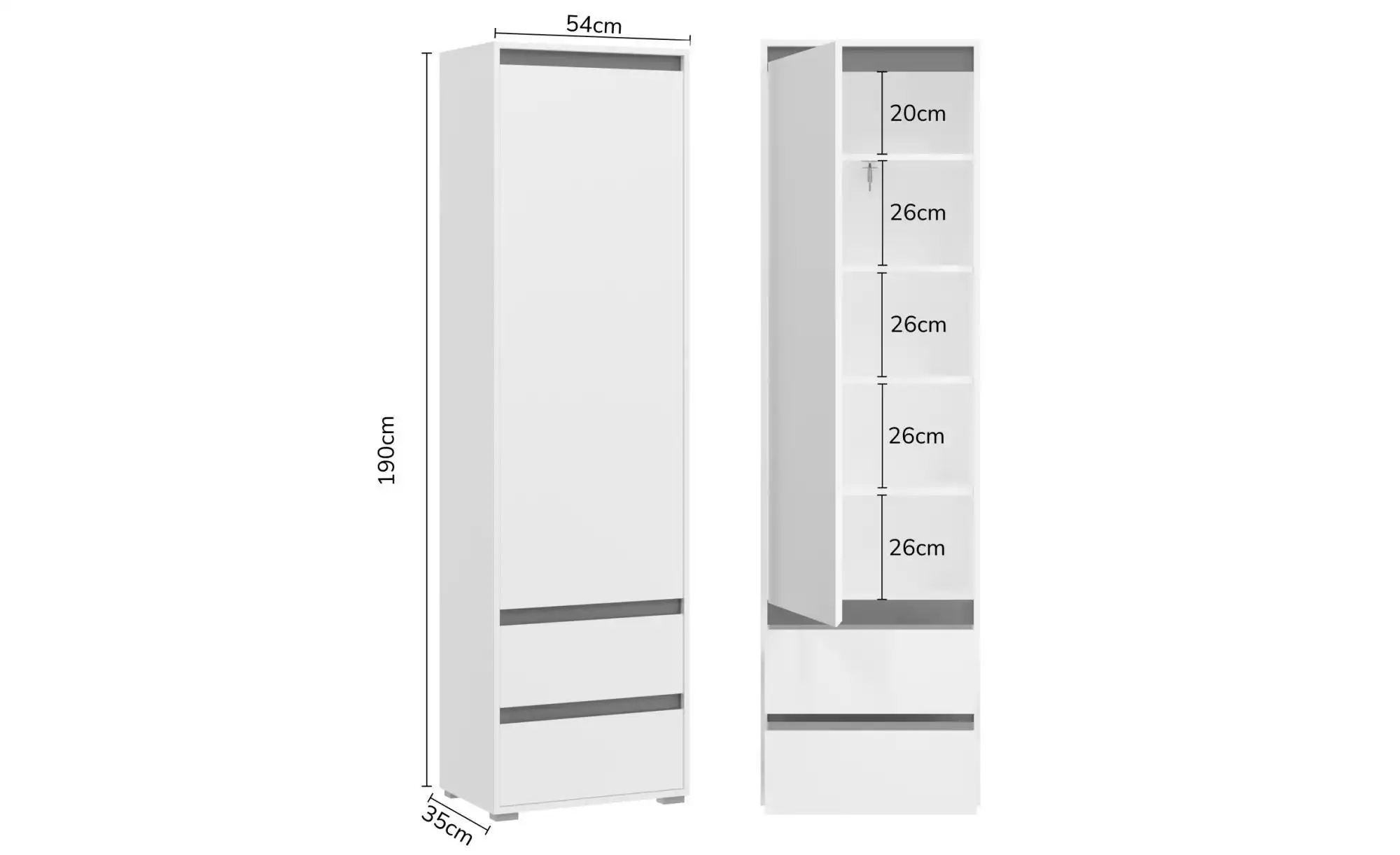 Garderobenschrank