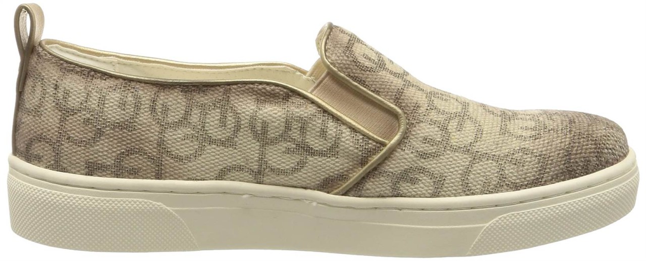 BUGATTI Sportliche Slipper beige