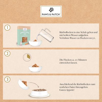 PAWS & PATCH Kürbisflocken