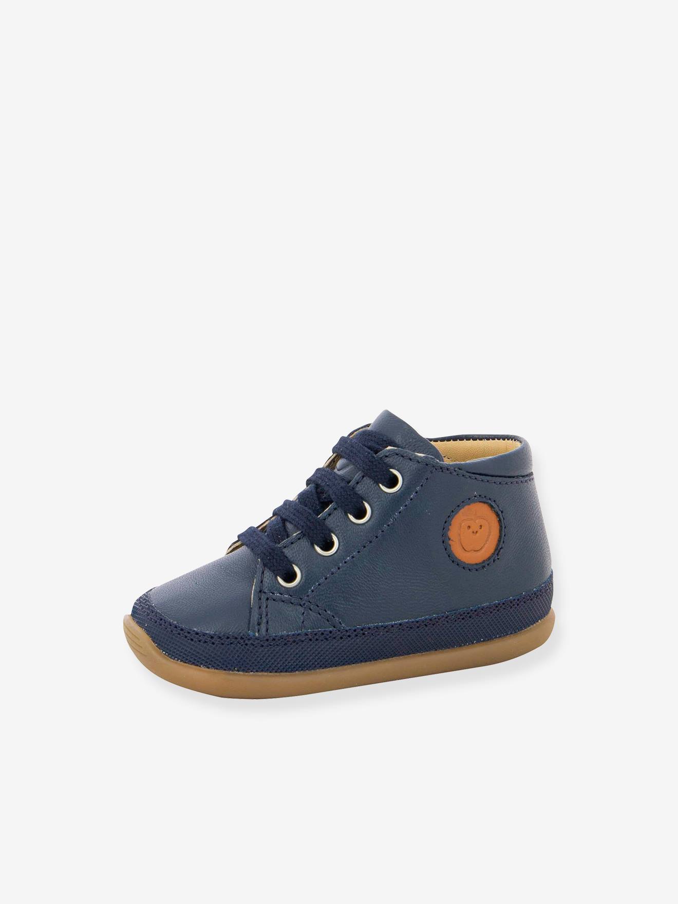 Bottines bébé Cuzy Zip Lace SHOO POM® chocolat