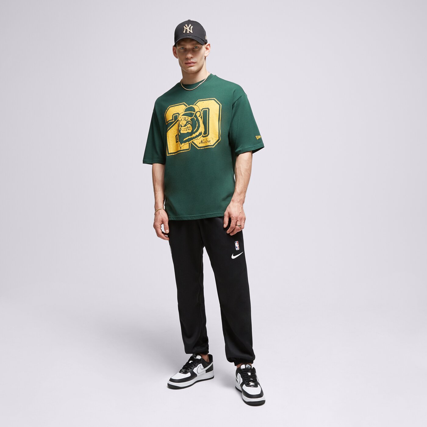 NEW ERA T-SHIRT NE LIFESTYLE OS NONE Grün