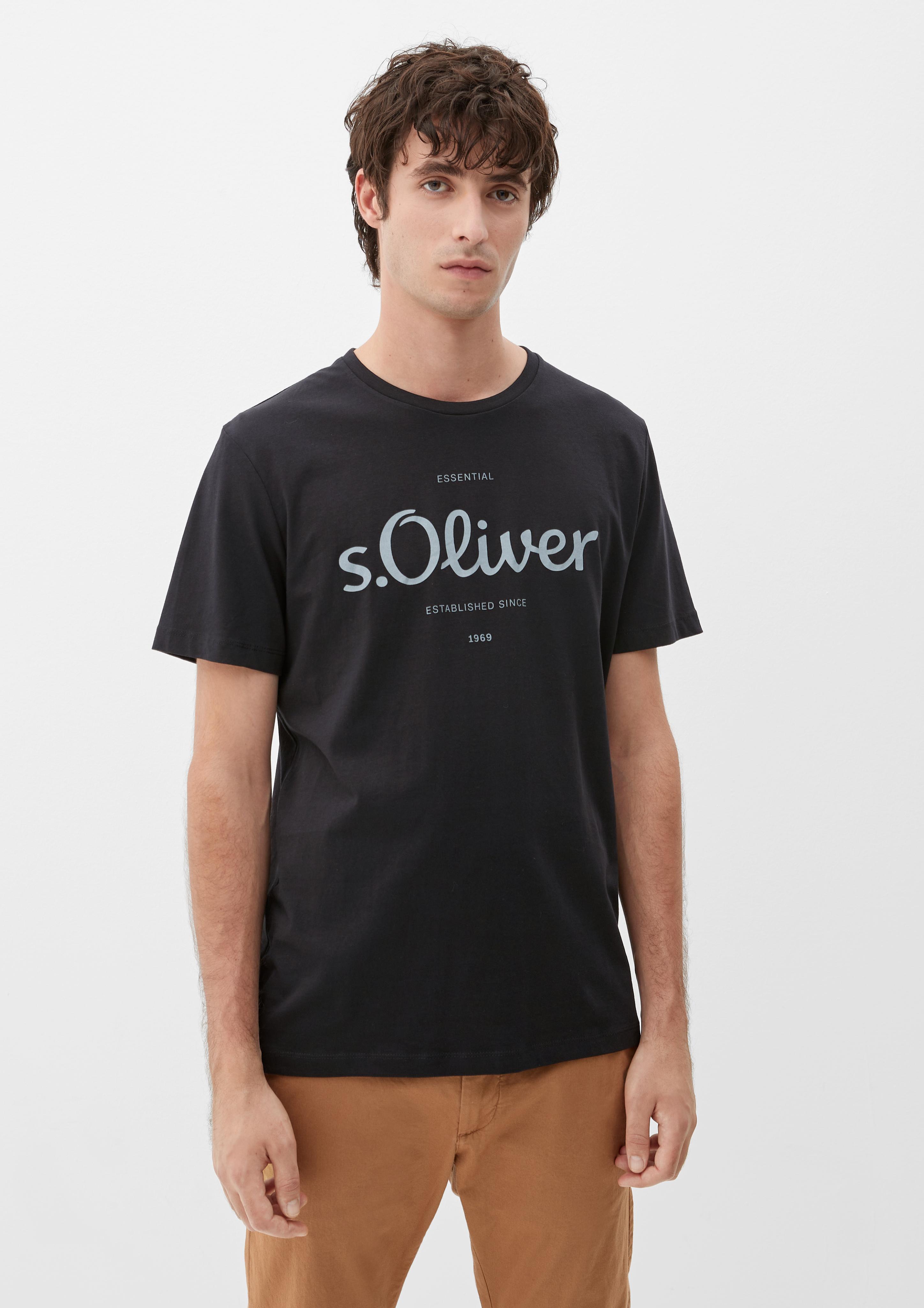 Labelshirt aus Jersey  03.899.32.6954-99D1