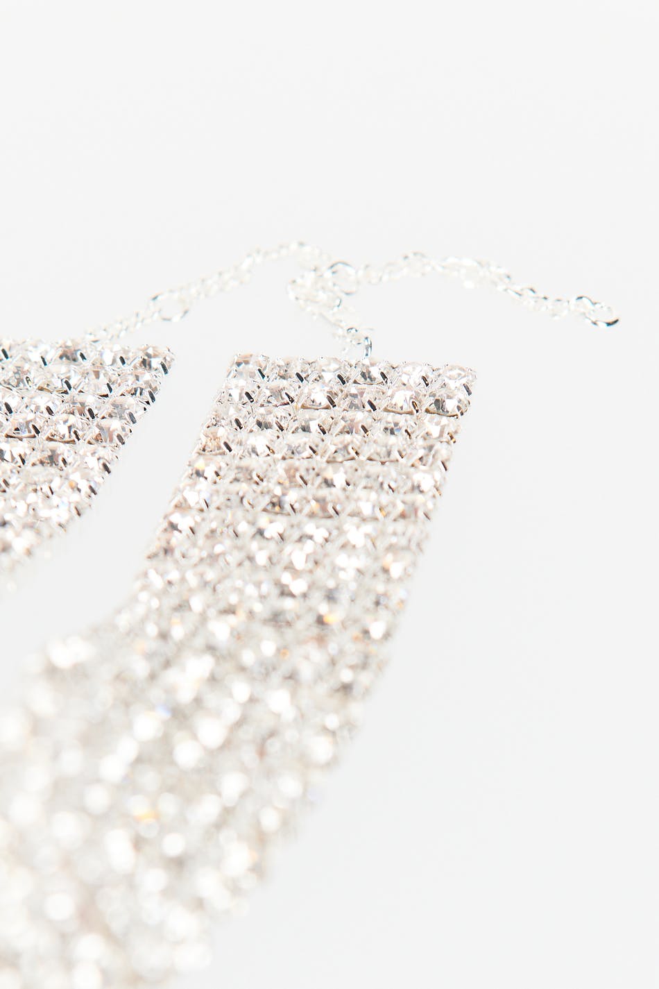 Chunky rhinestone necklace
