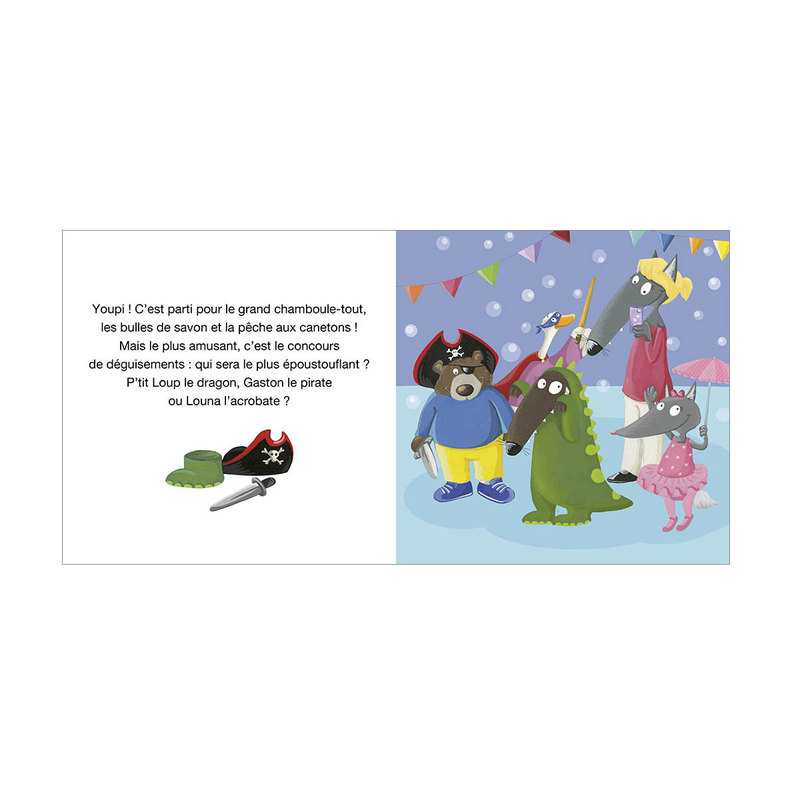 Livre P'tit loup fête son anniversaire - Auzou