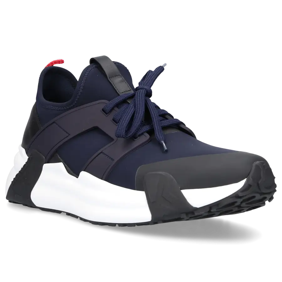 Moncler - Sneaker low LUNAROVE Neopren - blau