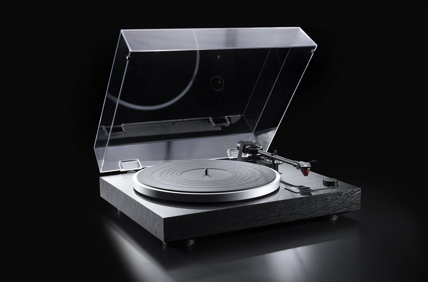 Dual CS 518 Plattenspieler (Riemenantrieb, manuell, abschaltbarer Phono-Vorverstärker, schwarz)