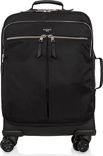 KNOMO LONDON Mayfair Cap 4-Rollen Kabinentrolley 55 cm