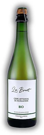 Cidrerie de la Brique, Cidre Bouché Brut BIO Le Clos Fleuri, Frankreich / Normandie  Cidrerie de la Brique, Cidre Bouché Brut BIO Le Clos Fleuri, Frankreich / Normandie  Trockener Apfelwein in Bio-Qualität. 0,75	 Liter - Vol 4,5%
