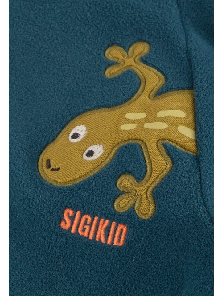 Sigikid Fleecejacke welcome to the jungle in Dunkelblau günstig kaufen