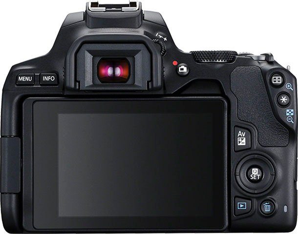 Canon EOS 250D Systemkamera (EF-S 18-55mm f/4-5.6 IS STM, 24,1 MP, 3x opt. Zoom, Bluetooth, WLAN)