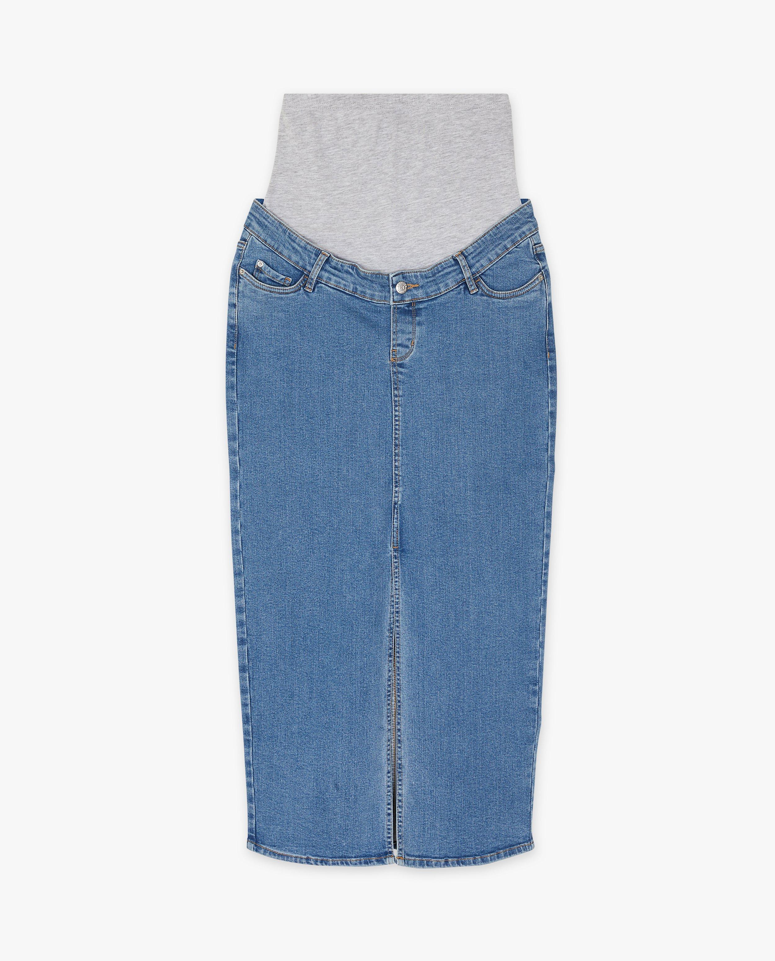 Atelier Maman Blue kismamaszoknya világoskék