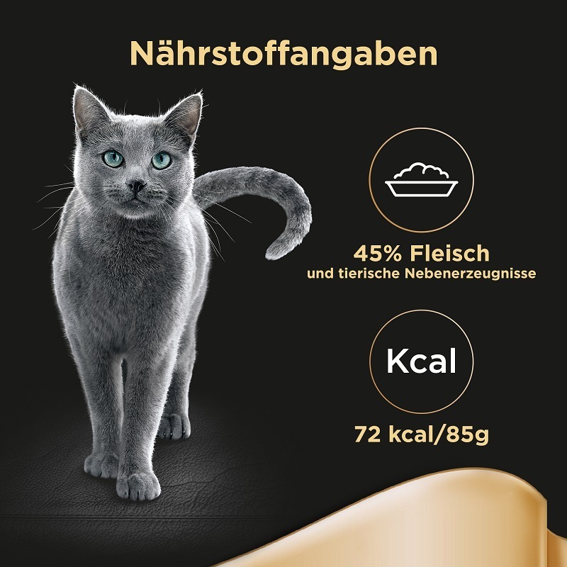 Sheba Nassfutter Sheba Selection in Sauce 22x85g mit Rinderhäppchen