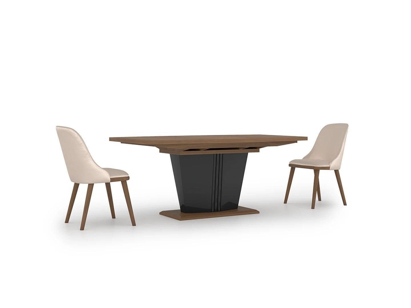 JVmoebel Essgruppe Esszimmer Set 5tlg Essgruppe Modern Esstisch Design 4x Stühle, (5-tlg., 1x Esstisch + 4x Stühle), Made in Europa