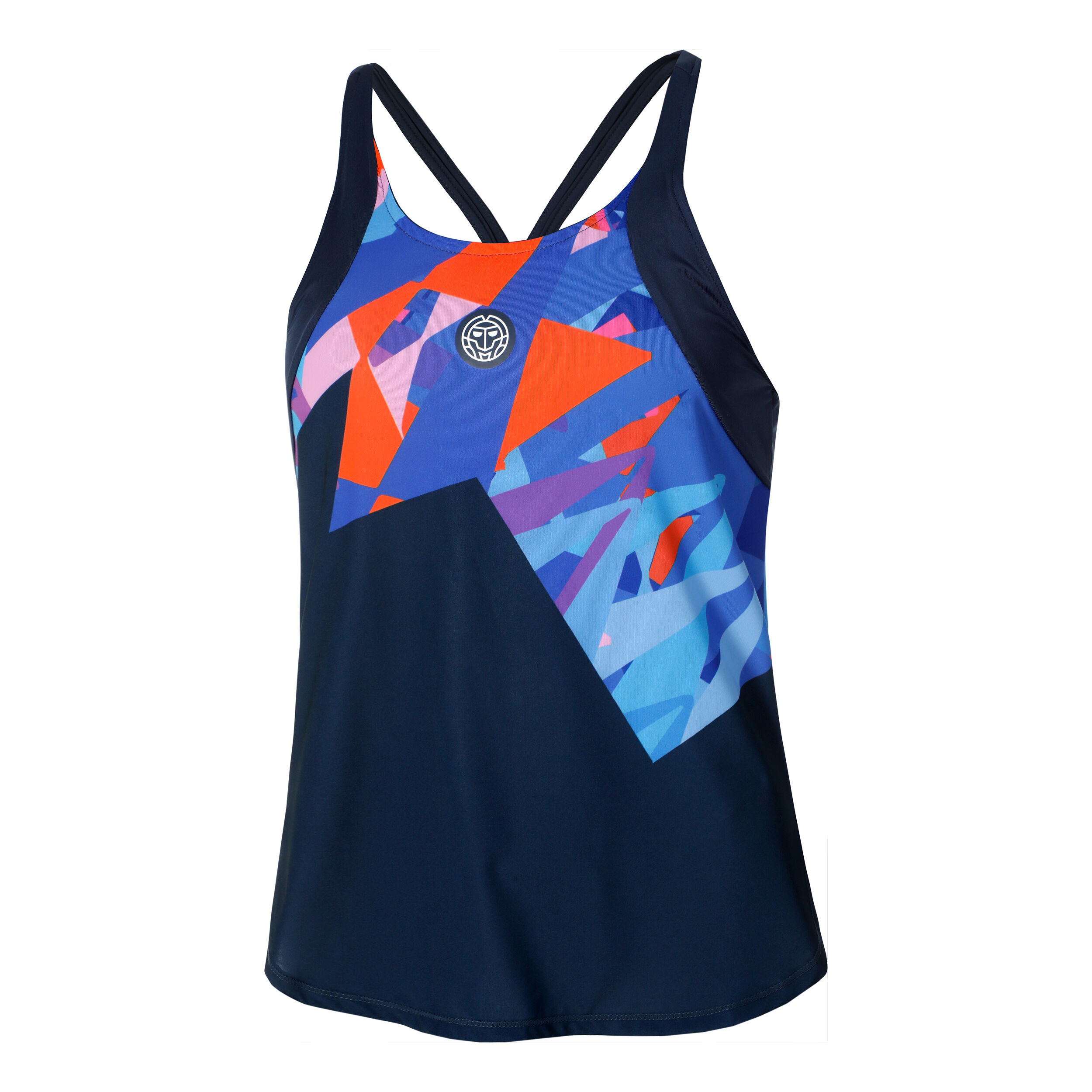 Spike Tank-Top Damen - Dunkelblau, Mehrfarbig