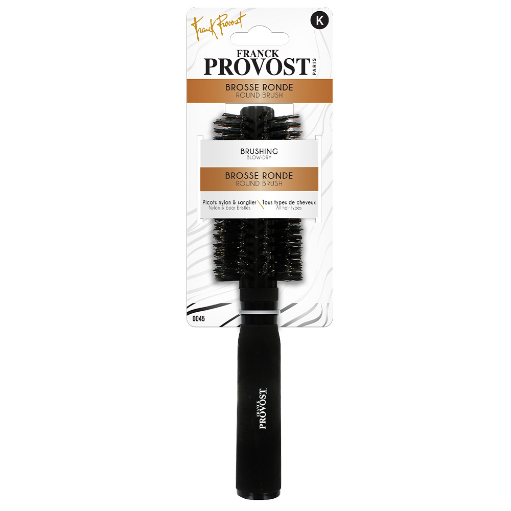 Franck Provost BROSSE BRUSHING PICOTS MIXTES,  SANGLIER + NYLON BROSSE CHEVEUX