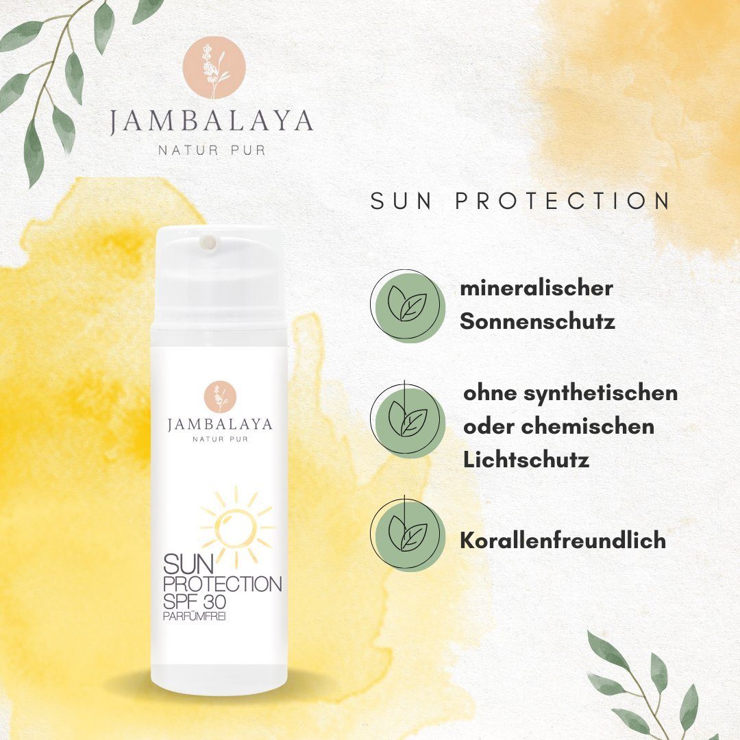 Jambalaya Sonnenschutzlotion Jambalaya Sun Protection LSF 30, 100ml