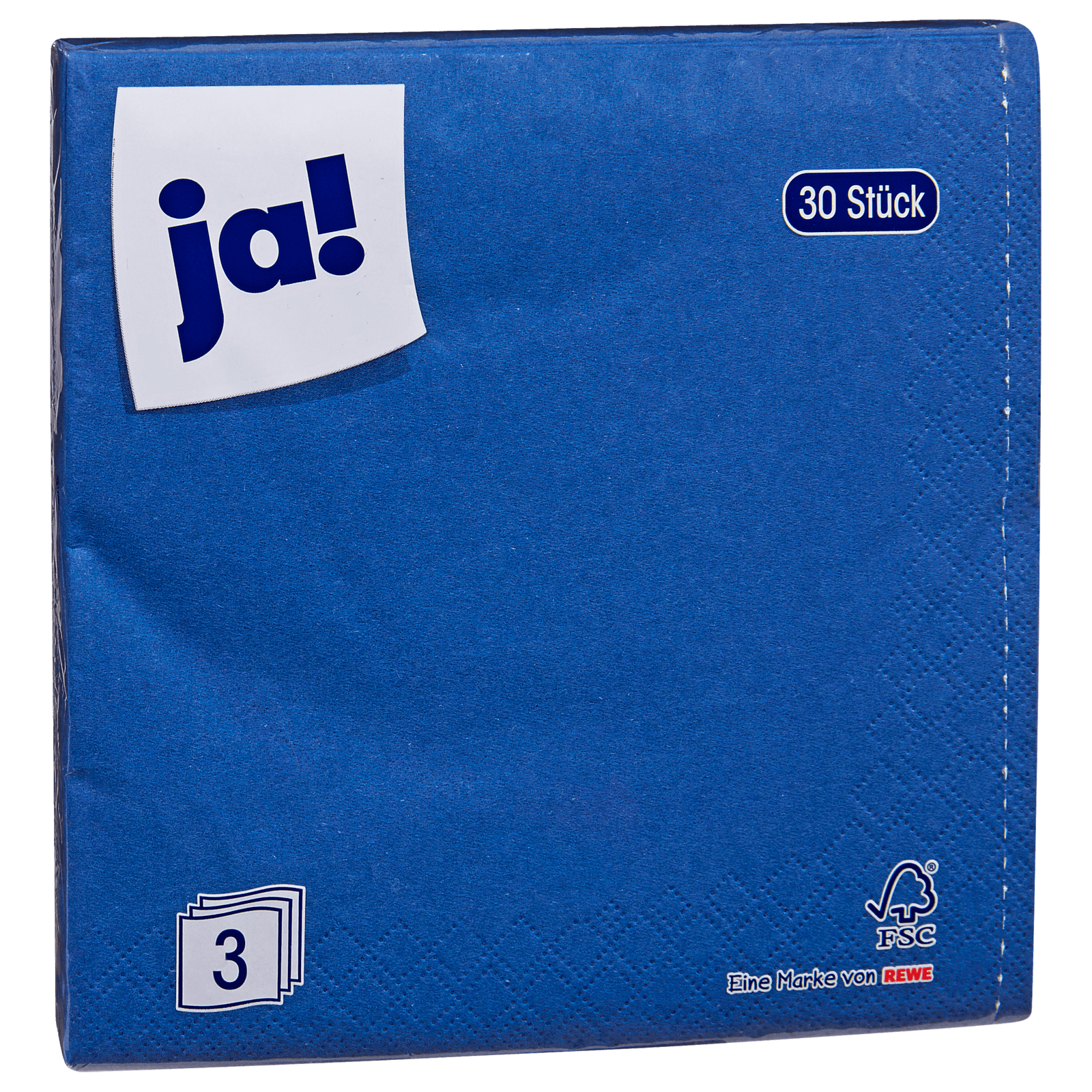 ja! Servietten Denim Blue 30 Stück