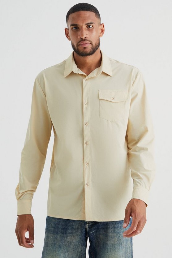 Tall smartes Stretch Utility-Overshirt