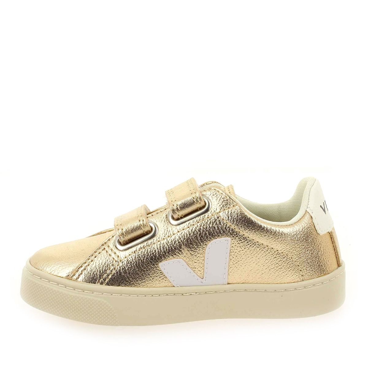 Veja  SMALL-ESPLAR-VELCRO - Platine Blanc