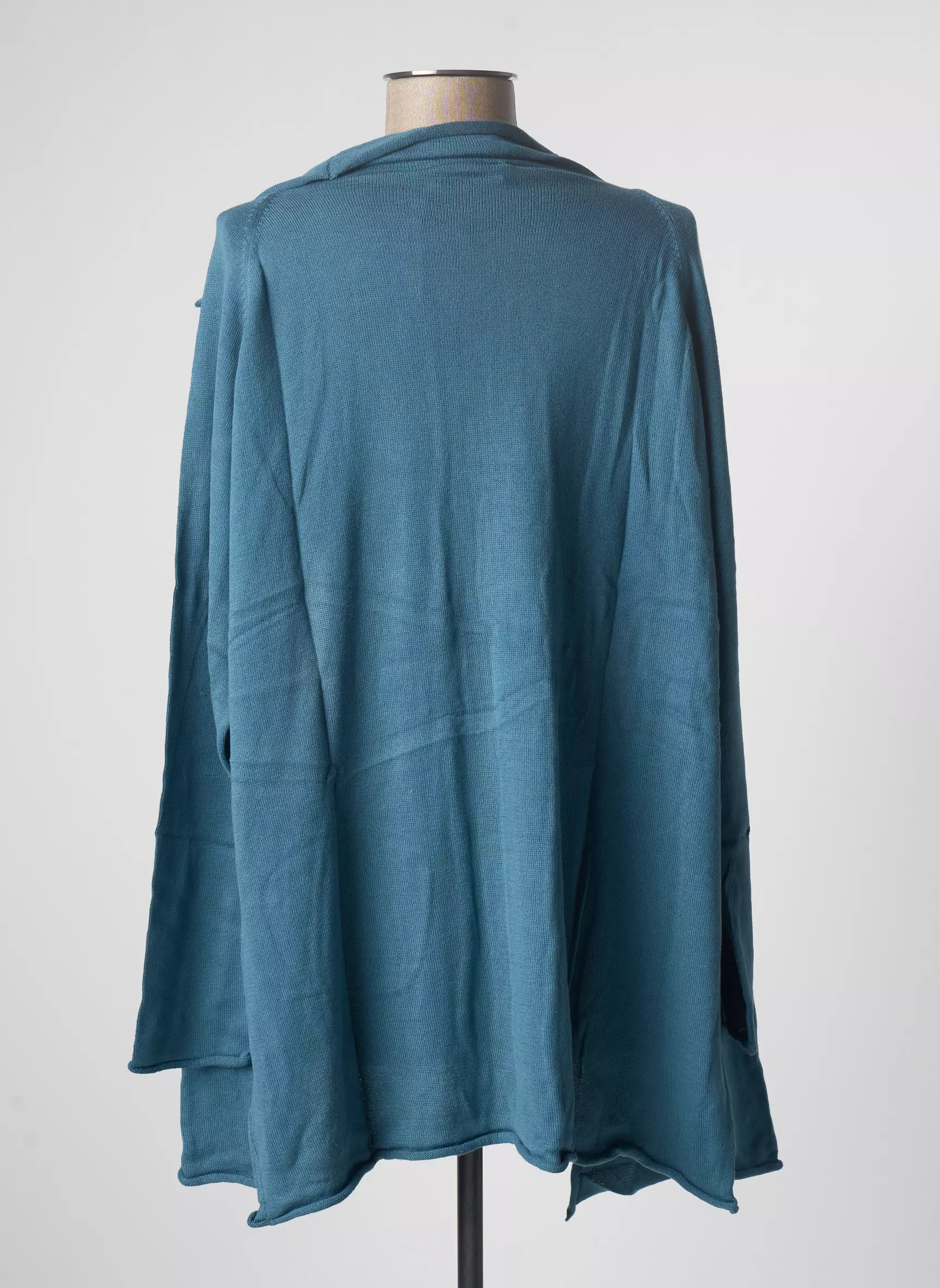 Stefan Green Cardigans Femme couleur bleu