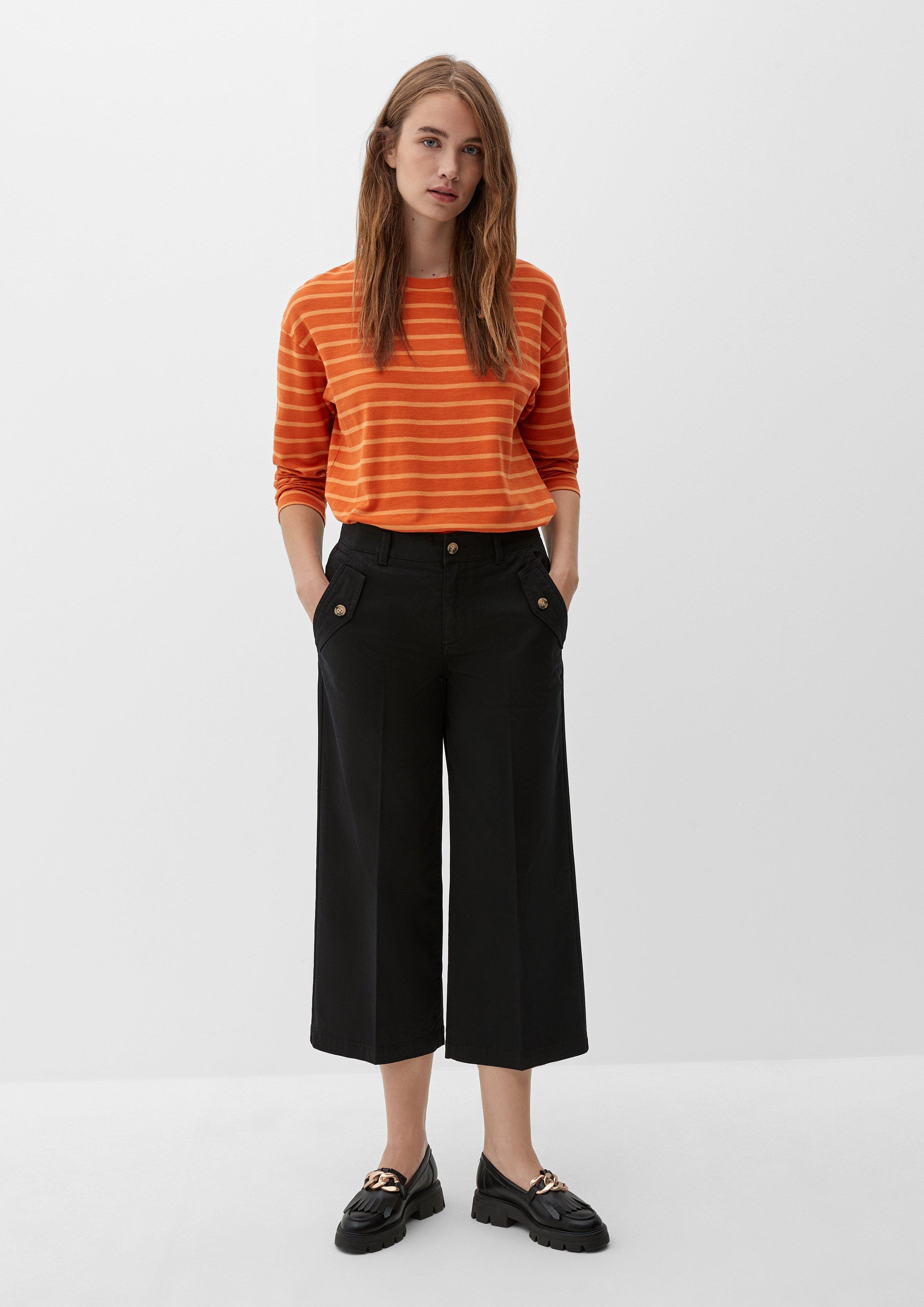 Culotte mit Pattentaschen  2121204-9999