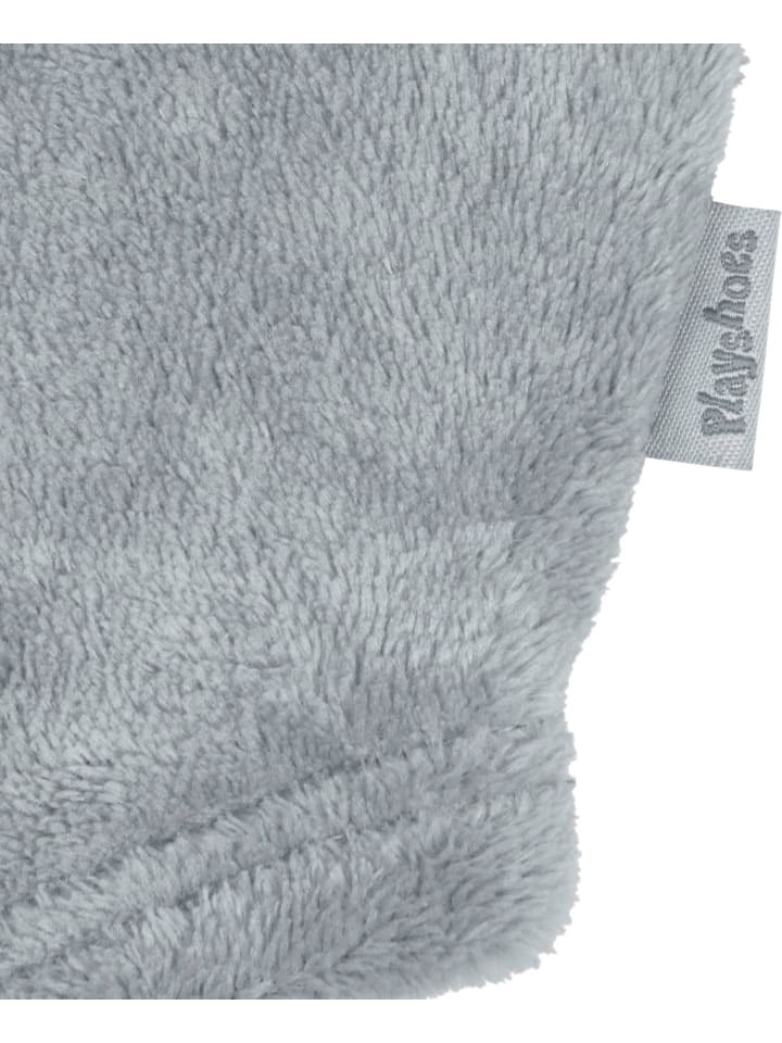 Playshoes Kuschel-Fleece-Schlupfmütze in Grau günstig kaufen onesize