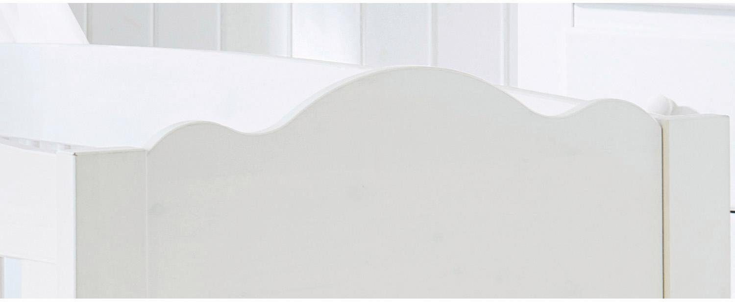 Pinolino® Babyzimmer-Komplettset Pino, (Set, 3-St., Kinderbett, Schrank, Wickelkommode), extrabreit; mit Kinderbett, Schrank und Wickelkommode; Made in Europe