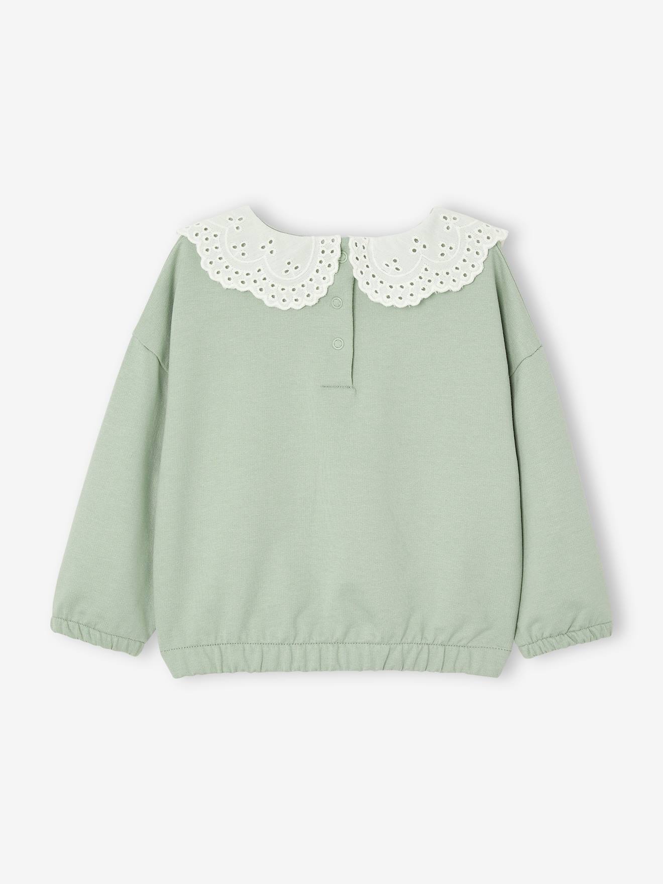 Vertbaudet Baby Sweatshirt mit Recycling-Polyester - karamell