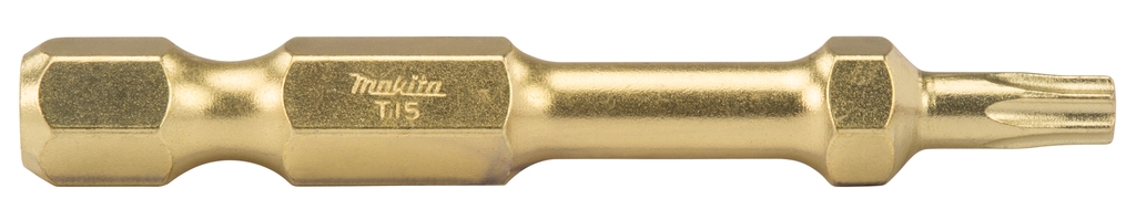 „Makita“ priedai B-28232 XTT smūginio atsuktuvo antgaliai, E formos, Torx 15, 50 mm, 2 vnt.