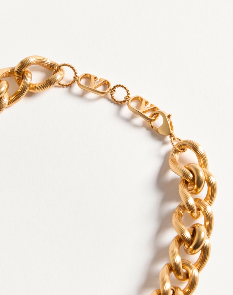 Coeur Royal halskæde i metal, emalje og Swarovski® krystaller