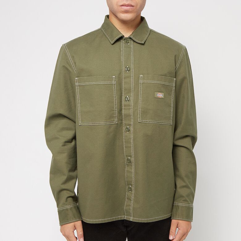 Dickies Florala Shirt military grey