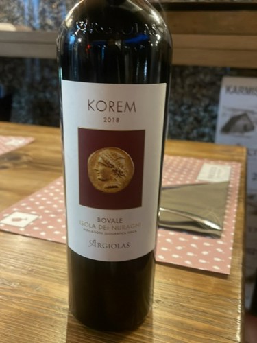 ArgiolasKorem Bovale Isola dei Nuraghi 2018