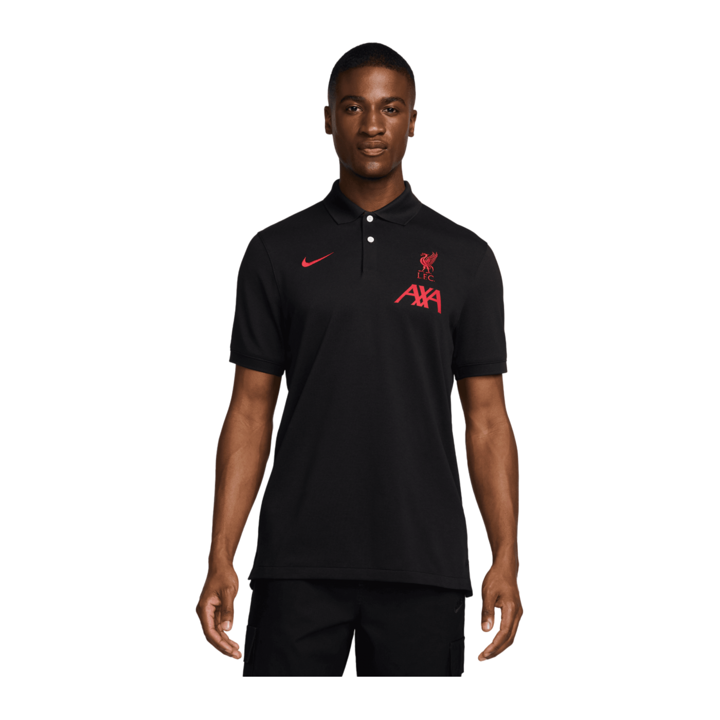 Nike FC Liverpool Polo Shirt Schwarz F011