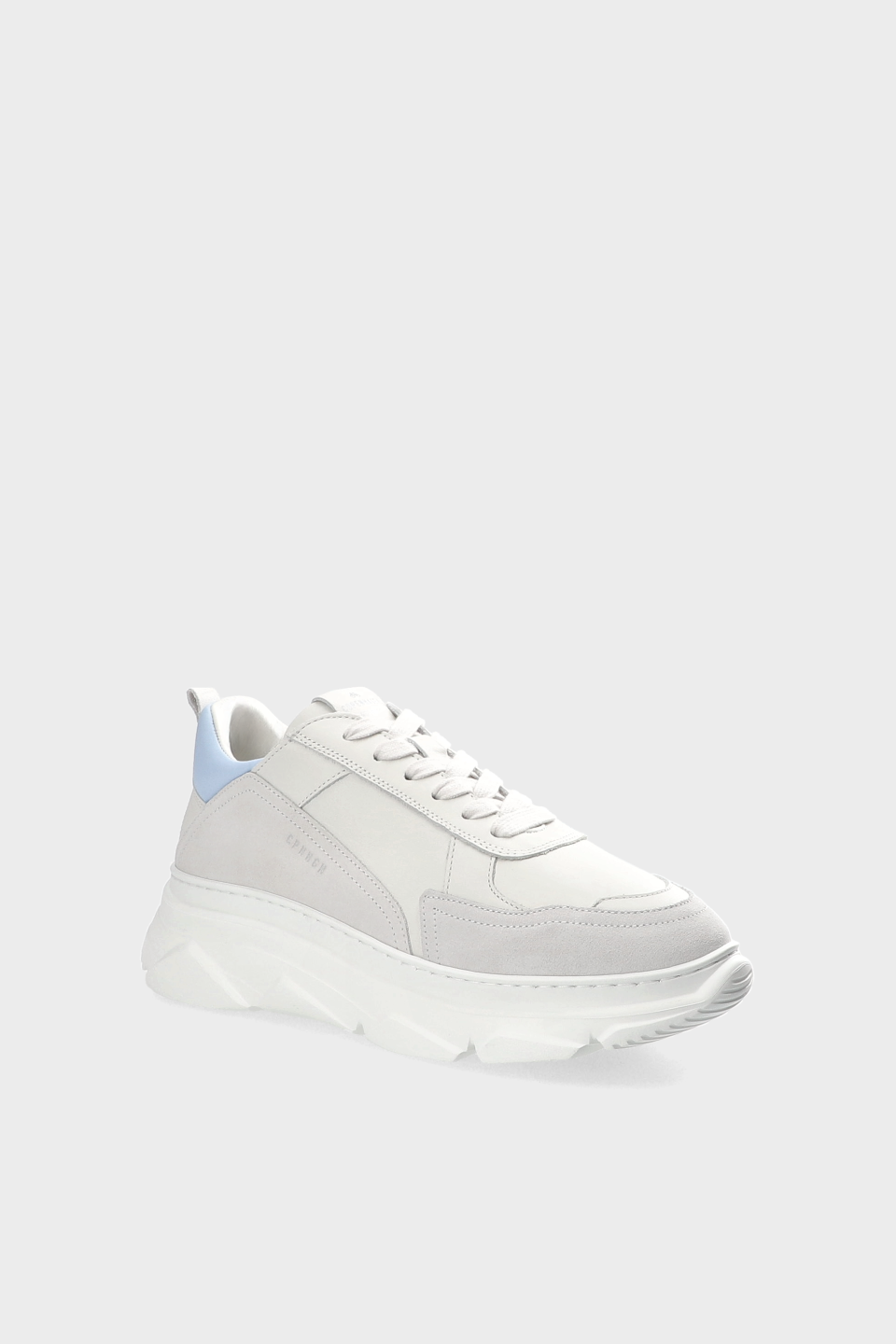 CPH40 leather mix off white/light blue