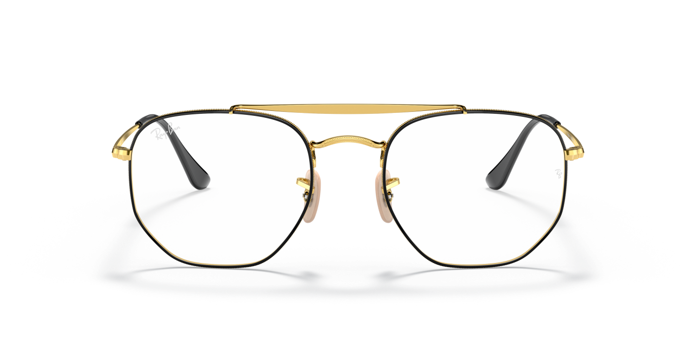 MARSHAL OPTICS - Negru lucios pe auriu