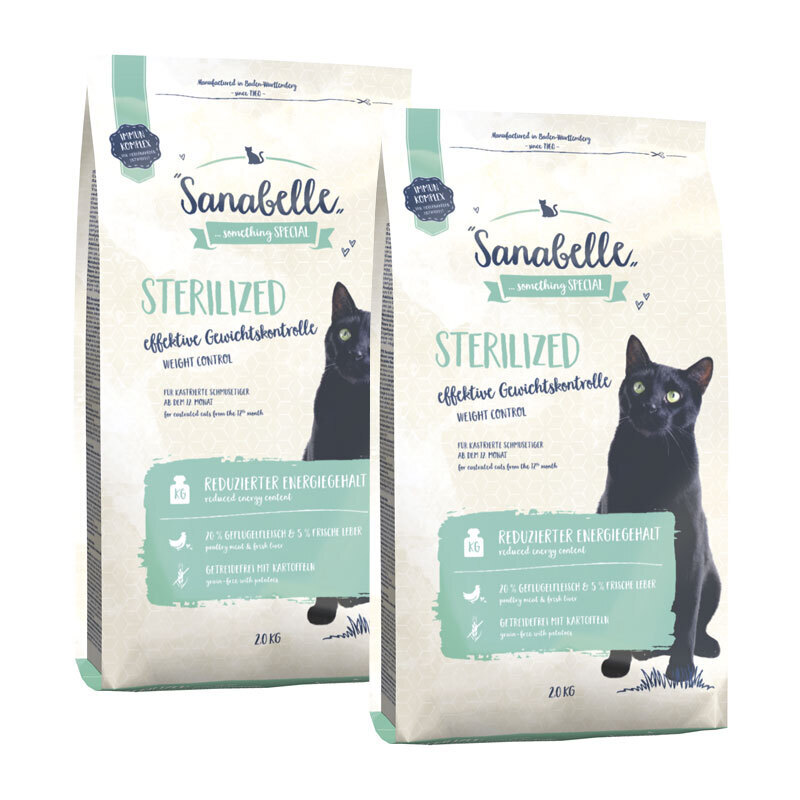 Sanabelle Trockenfutter Sanabelle Sterilized 2x2 kg