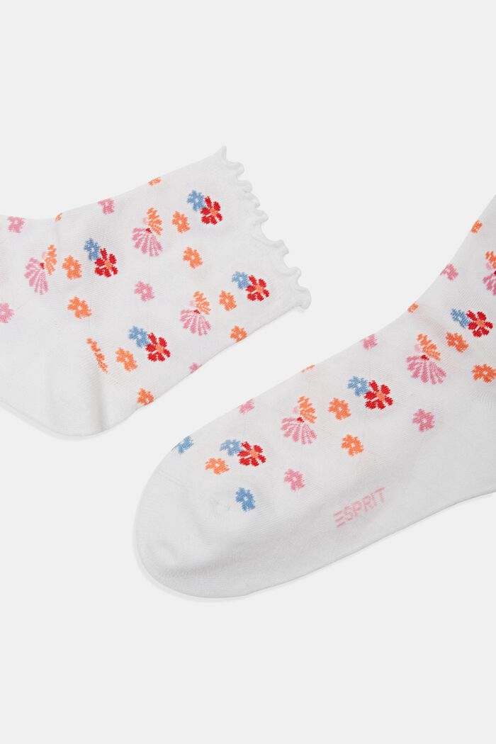2er-Pack Socken mit Wellensaum
