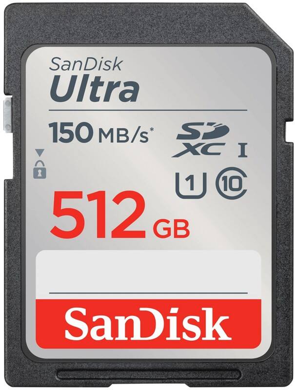 SanDisk Ultra Memory UHS-I SDXC-Karte 512 GB Schwarz